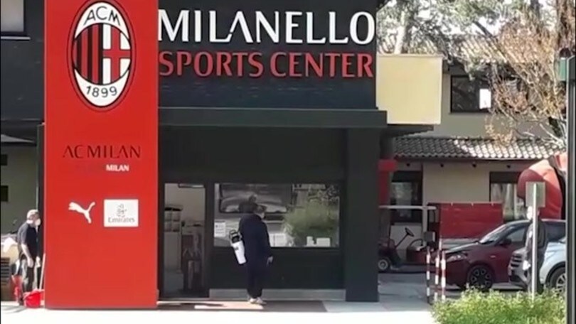 Sanificazione a Milanello