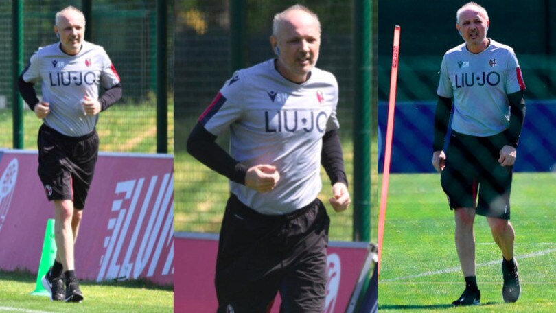 Mihajlovic, altro allenamento individuale a Casteldebole