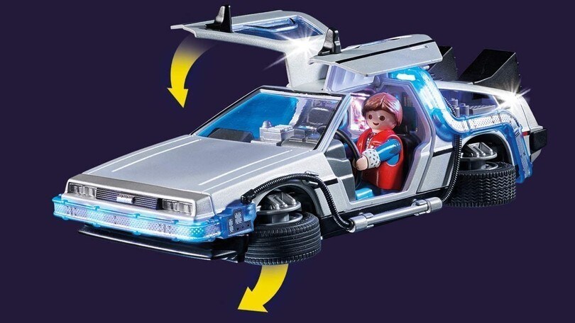 DeLorean, l'auto spettacolare di Ritorno al Futuro è Playmobil