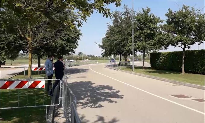 Inter, secondo gruppo di giocatori arrivati ad Appiano