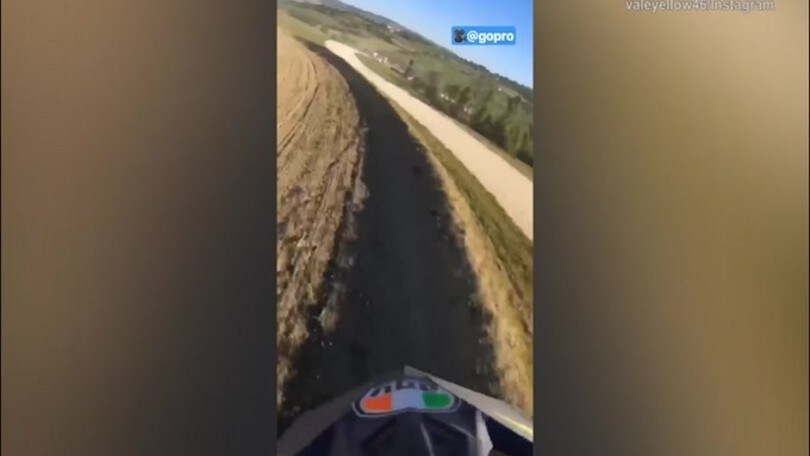 Moto Gp, Valentino Rossi torna ad allenarsi al ranch