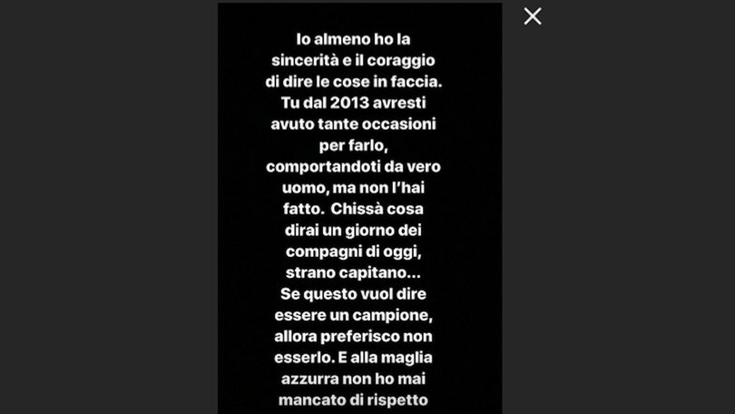 Balotelli, dura risposta a Giorgio Chiellini
