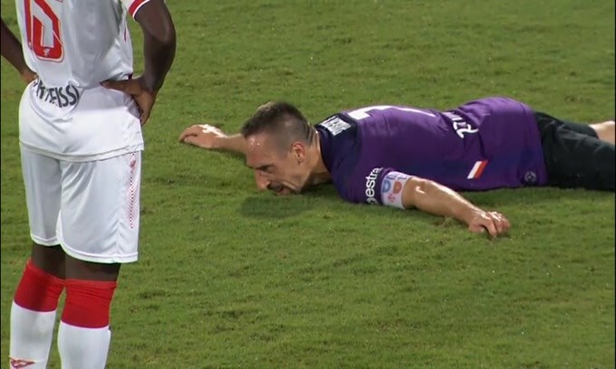 Fiorentina, Ribery può sorridere: negativo al tampone