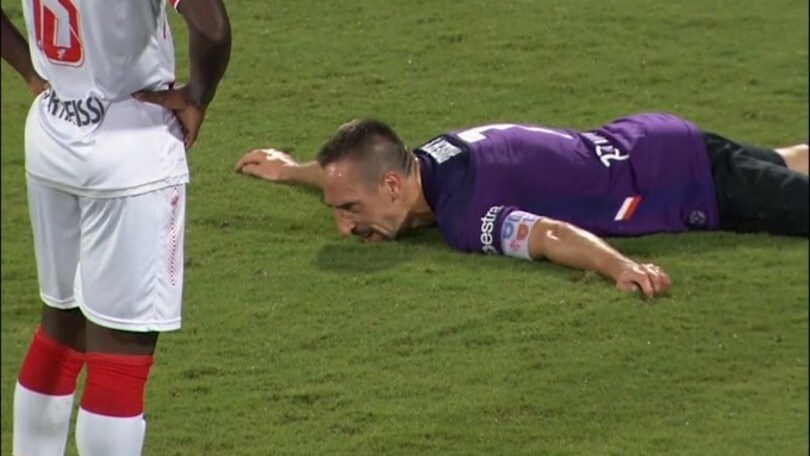 Fiorentina, Ribery può sorridere: negativo al tampone
