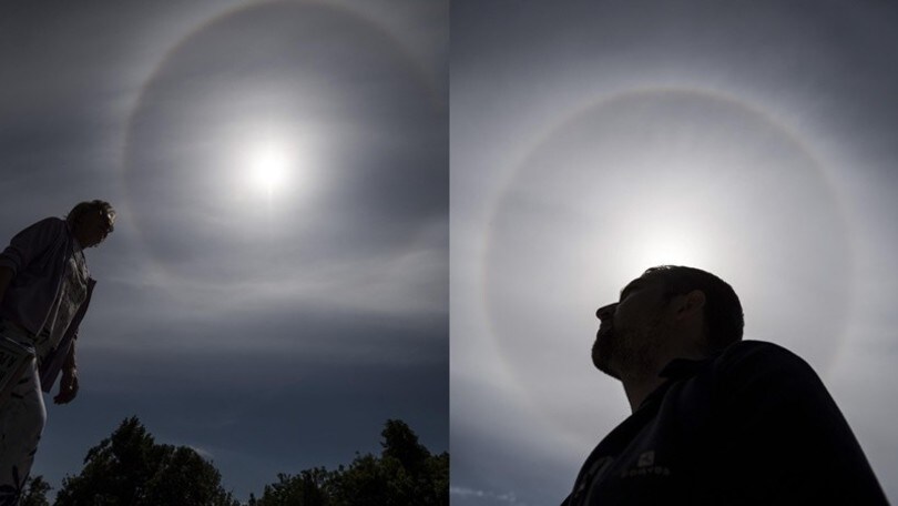 Ungheria, alone intorno al sole: lo spettacolare fenomeno