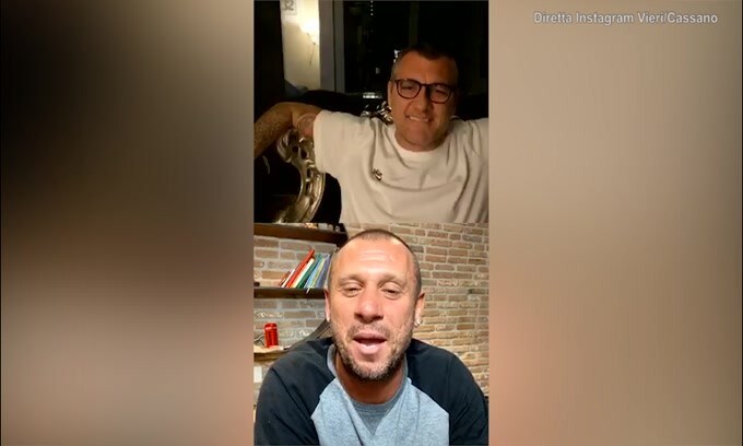 Cassano prende in giro Pardo: "Ormai è geloso di me e Vieri..."