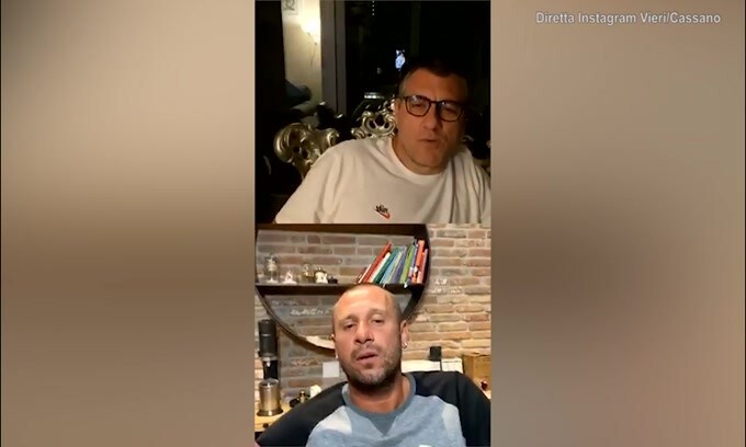Cassano dubbioso: "Come può ripartire il calcio?"
