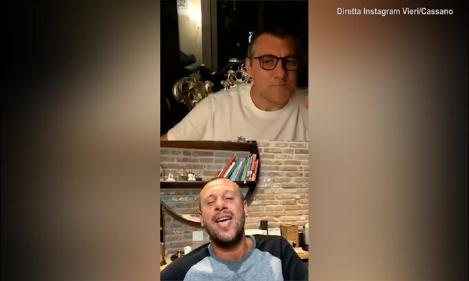 Cassano e Vieri intenditori di Basket....