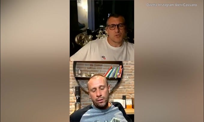 Cassano: "Davanti ad Andrea Agnelli mi tolgo il cappello"