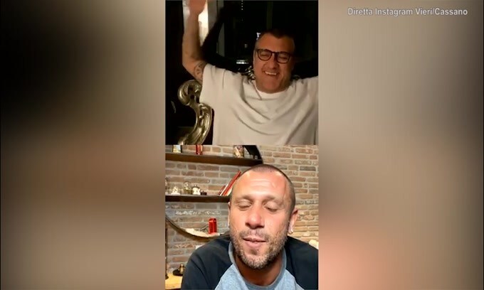 Cassano: "Totti e Ilary sembrano Vianello e la Mondaini"