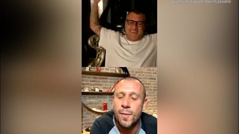 Cassano: "Totti e Ilary sembrano Vianello e la Mondaini"
