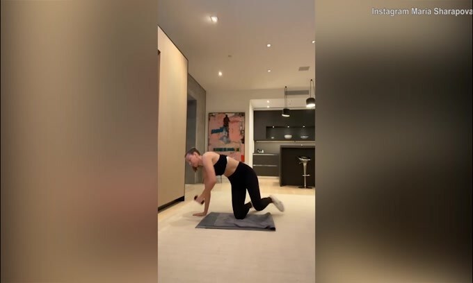 Maria Sharapova sempre in grande forma