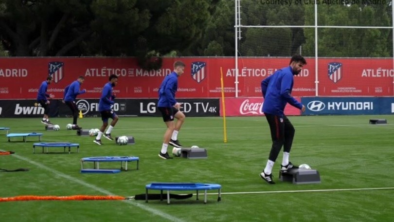 Liga, gli allenamenti individuali dell'Atletico Madrid