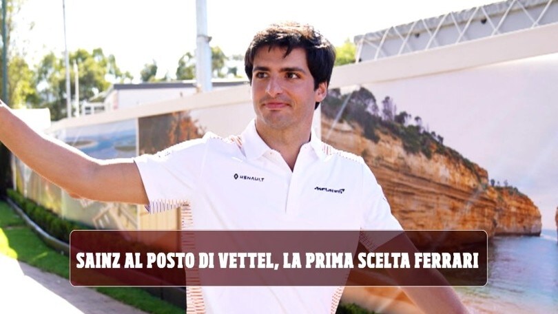 Formula 1, Sainz al posto di Vettel: è la prima scelta della Ferrari