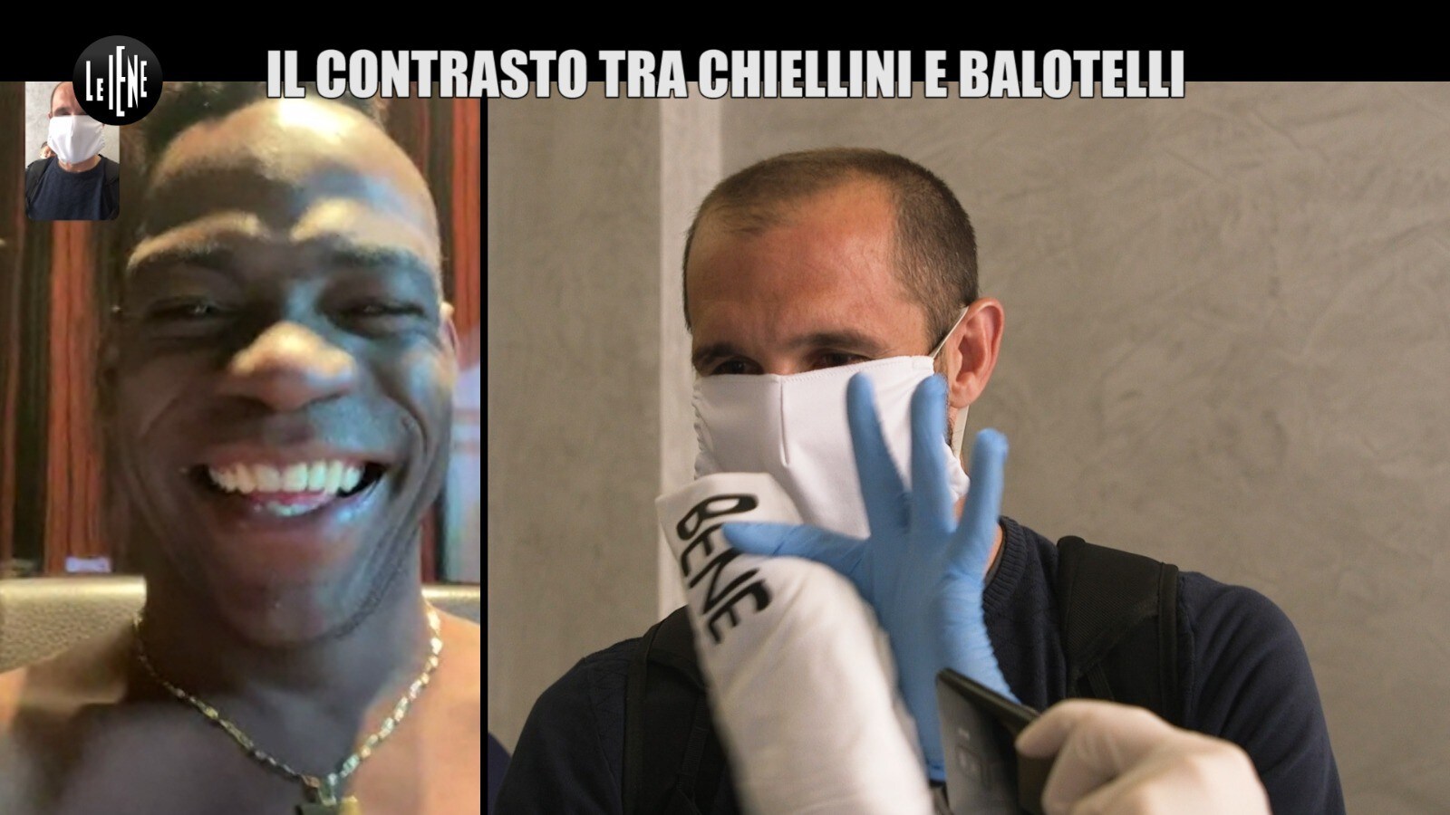Chiellini-Balotelli, dopo la polemica il faccia a faccia in tv!