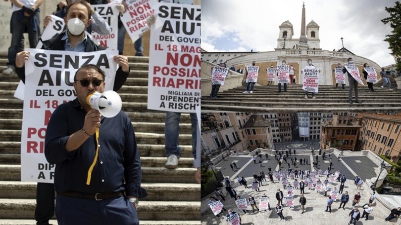 Coronavirus, a Roma i commercianti chiedono aiuto al governo