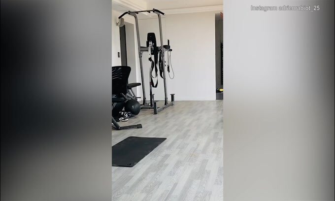 Rabiot non smette di allenarsi