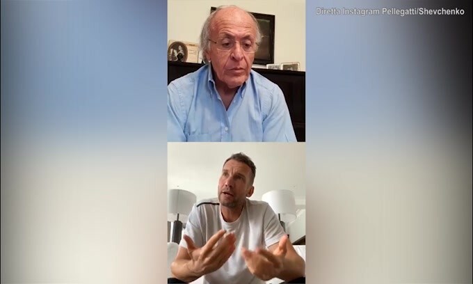 Sheva loda Ancelotti: "Costruisce grandi rapporti con i giocatori"