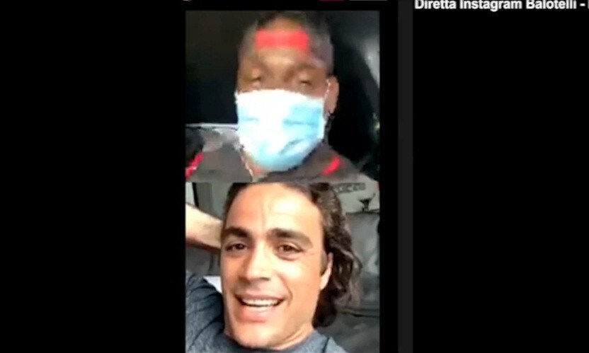 Balotelli: "Vado a fare il test sierologico. Pallone? Non lo tocco da due mesi"