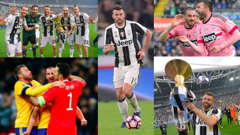 Barzagli, quante vittorie e battaglie con la maglia della Juve