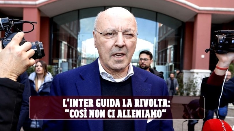 L'Inter guida la rivolta: "Così non ci alleniamo". Napoli, Roma e altri d'accordo