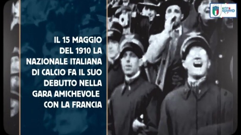 Italia, la prima partita è stata giocata 110 anni fa