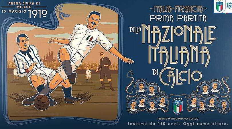 La Nazionale compie 110 anni