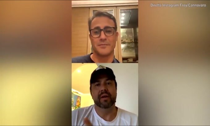 Cannavaro scherza: "In porta va il più scarso"