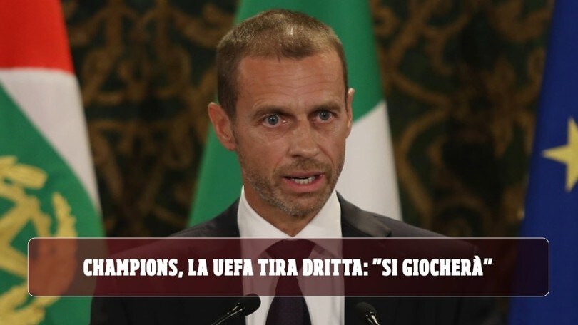 Champions, la Uefa tira dritta: «Si giocherà». E Juve-Lione sarà il 7 agosto