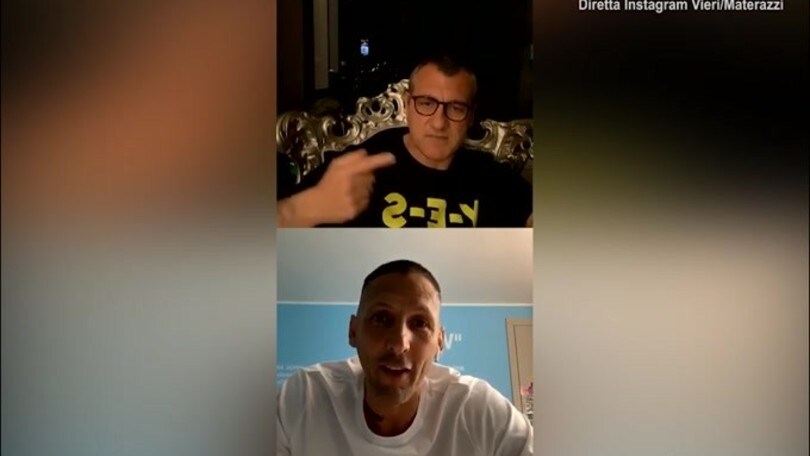 Materazzi a Vieri: "Peccato tu non abbia vinto Mondiale 2006"