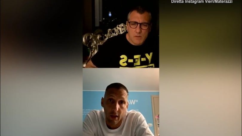 Materazzi: "L'Inter sta lavorando bene, ma la Juve resta sopra"