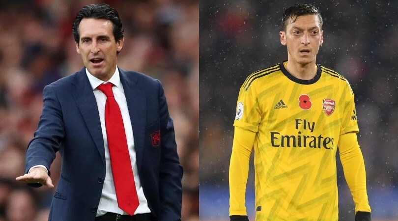 Emery: "Lo spogliatoio dell'Arsenal non ha voluto Ozil capitano"