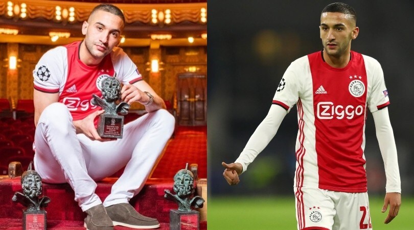 Ajax, Ziyech ha vinto il premio "giocatore dell'anno"
