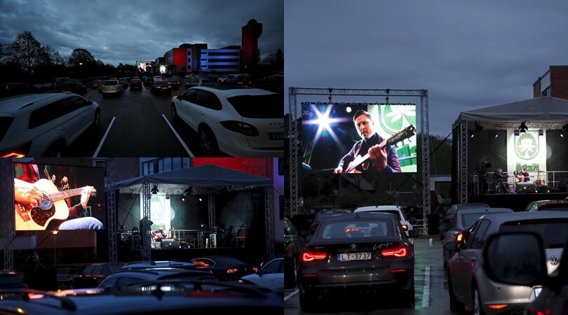 Coronavirus in Lettonia: arrivano i concerti drive-in