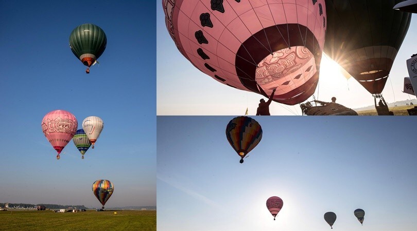 Le mongolfiere celebrano il 100° anniversario della nascita di Giovanni Paolo II