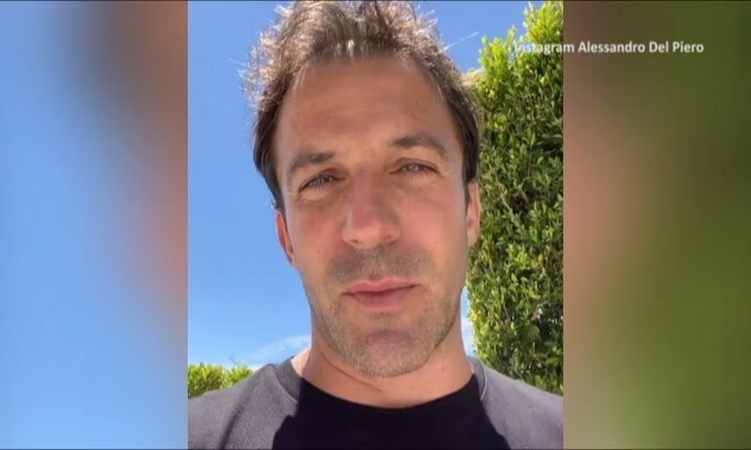 Del Piero: "Sto bene, grazie a tutti"