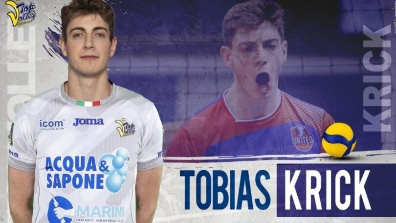 Tobias Krick alza il muro della Top Volley