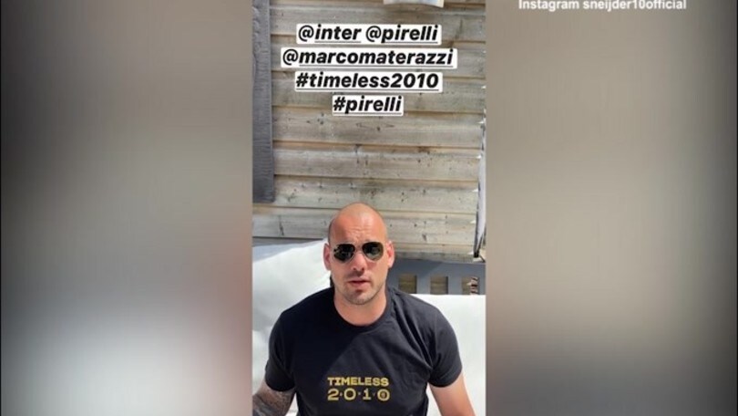 Sneijder: "Cosa mi regalò Moratti per il triplete"