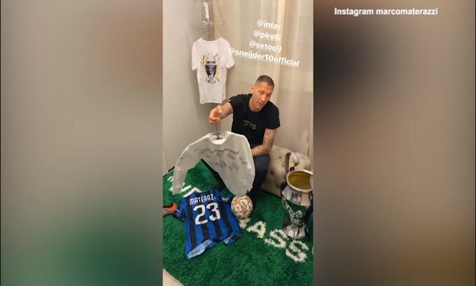 Materazzi: "Della finale di Madrid ho ancora tutto"