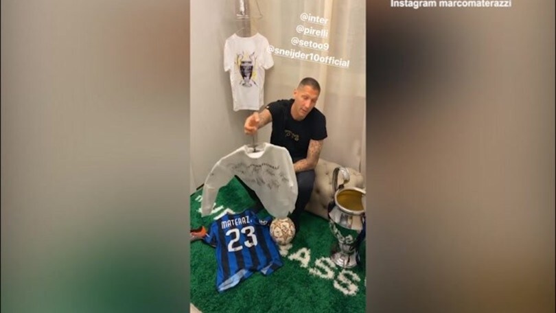 Materazzi: "Della finale di Madrid ho ancora tutto"