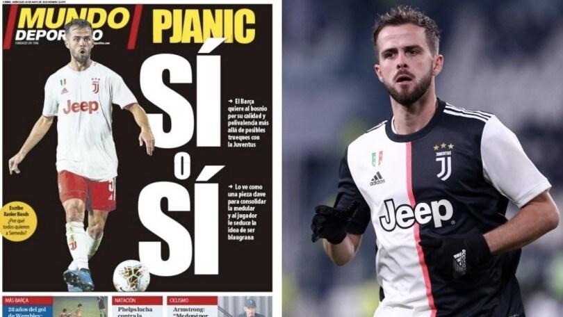 Mundo Deportivo: “Juve, il Barcellona vuole Pjanic a tutti i costi”
