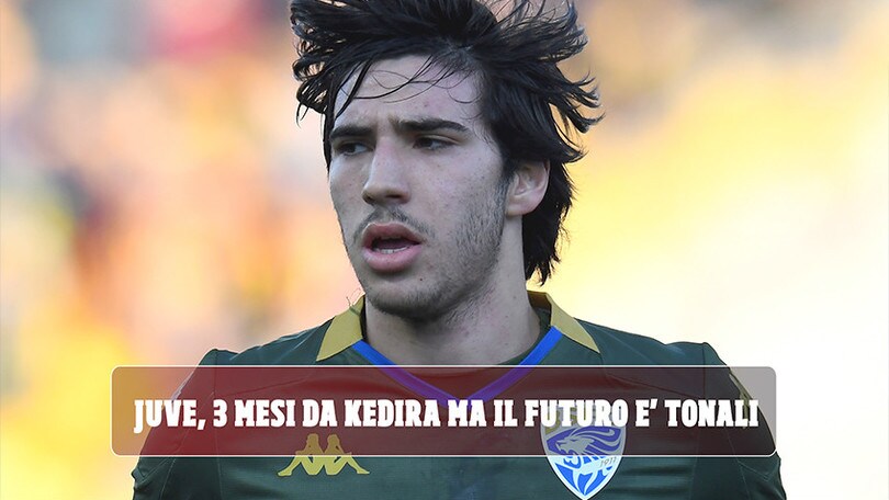 Juve, tre mesi da Khedira ma il futuro è Tonali