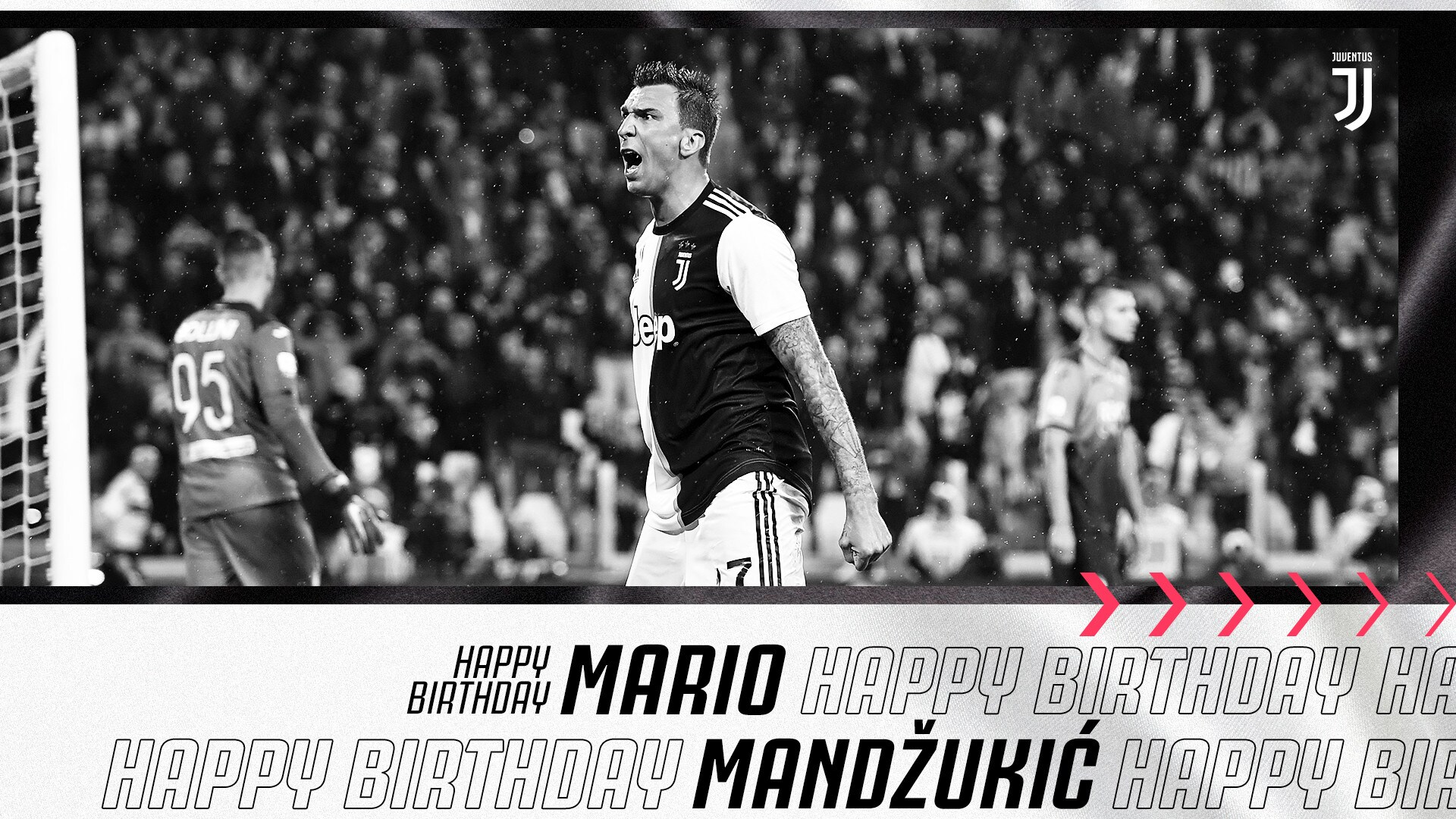 Juve, auguri a Mandzukic: "Buon compleanno Super Mario!"