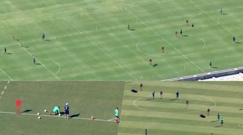Allenamenti nonostante il divieto, il Flamengo scoperto da un drone