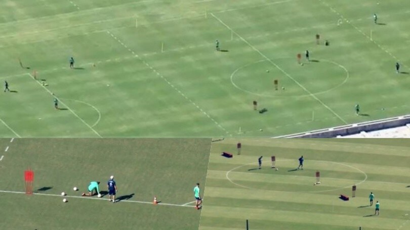 Allenamenti nonostante il divieto, il Flamengo scoperto da un drone