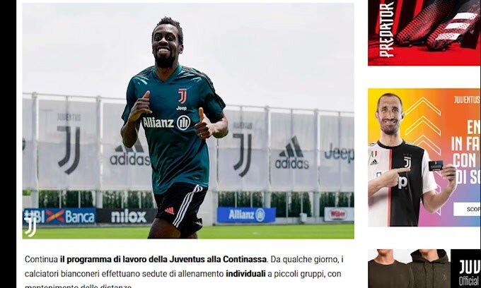 Juve, nessun positivo al Covid-19