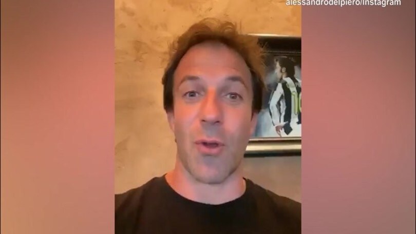 Del Piero scherza: "La mia acqua della salute non arriva negli Usa"
