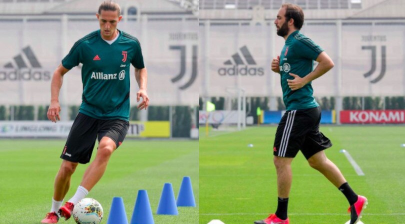 Juve, Sarri ritrova anche Rabiot e Higuain
