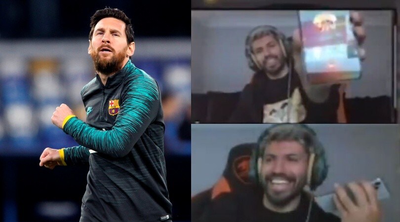 Messi risponde ad Aguero in diretta: "Che vuoi alle 9 di mattina?"