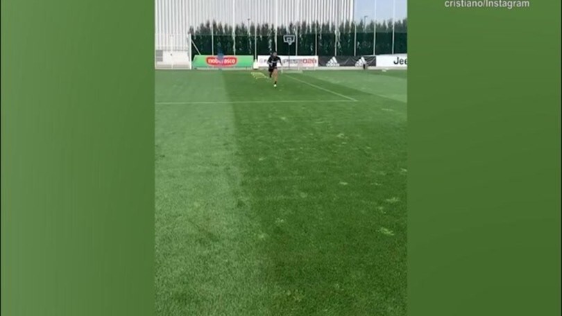 CR7, scatto di potenza ed esplosività